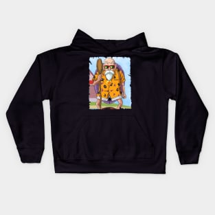 MASTER ROSHI MERCH VTG Kids Hoodie